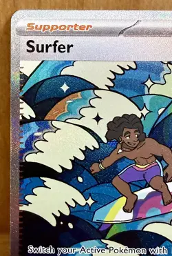 Surfer 293/217 ME: Ascended Heroes Special Illustration Rare Trainer Pokemon TCG - Image 2
