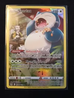 Snorlax TG10/TG30 SWSH11: Lost Origin Trainer Gallery Ultra Rare Pokemon TCG - Image 1