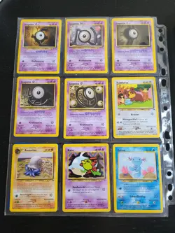 Pokemon Karten Sammlung 120+ Base Rocket Jungle Gym Neo 1. Edition Very Good+ - Image 2