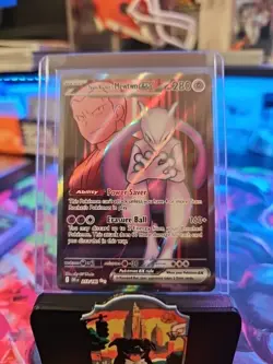 Pokemon TCG Team Rockets Mewtwo EX 213/182 Ultra Rare Destined Rivals NM - Image 5