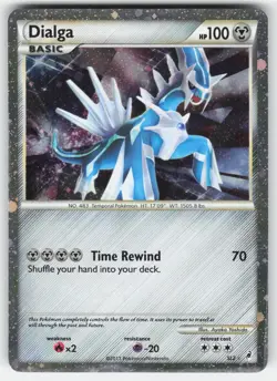 Dialga SL2/95 Holo Rare Call of Legends Pokemon LP - Image 1