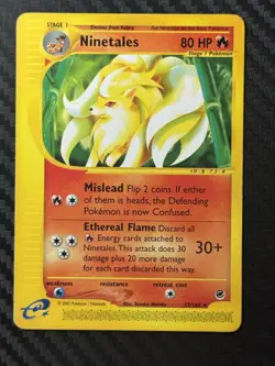 Expedition Base Set Pokemon TCG Ninetales 57 - Image 1