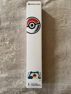 Pokemon Center Exclusive Yawning Snorlax on Pillow Die-Cut Playmat W/Mew Plush - Image 2