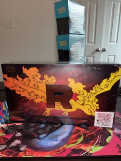 POKEMON TCG TEAM ROCKET'S MOLTRES UPC Ultra Premium Collection New Sealed - Image 1