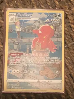 Pokemon TCG Octillery Sword & Shield: Brilliant Stars TG03/TG30 Holo Secret Rare - Image 1