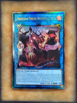 Yugioh Promethean Princess, Bestower of Flames RA03-EN050 Prismatic Ultimate NM - Image 1