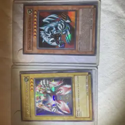 Yugioh Gamma The Magnet Warrior Secret Rare Blue-Eyes Toon Dragon Super Rare SP - Image 1