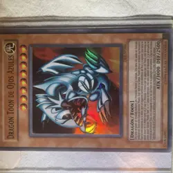 Yugioh Gamma The Magnet Warrior Secret Rare Blue-Eyes Toon Dragon Super Rare SP - Image 3
