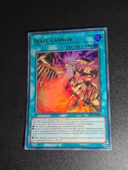 Yugioh Blaze Cannon Ultra Rare LED7-EN005 LP - Image 1