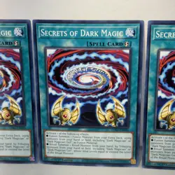 Secrets of Dark Magic LDS3-EN096 (x3) Play Set Common 1st Edition LP Yugioh TCG - Image 3