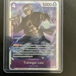 Trafalgar Law ST10-010 Character One Piece 5000 Power 4 Cost Blocker - Image 1