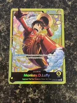 Monkey.D.Luffy (001) ST29-001 Starter Deck 29: Egghead Foil - Image 1