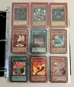 Yugioh Vintage 3 Foil/360 Card Binder Lot Dark Magician Blue-Eyes BPT-003 2002 - Image 2