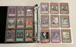 Yugioh Vintage 3 Foil/360 Card Binder Lot Dark Magician Blue-Eyes BPT-003 2002 - Image 3