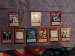9 Yu-Gi-Oh Fairy-Effect Cards Ungraded W/ Sleeves Valkyrie Marshmallon Apollousa - Image 1