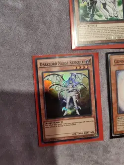 9 Yu-Gi-Oh Fairy-Effect Cards Ungraded W/ Sleeves Valkyrie Marshmallon Apollousa - Image 2