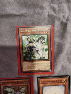 9 Yu-Gi-Oh Fairy-Effect Cards Ungraded W/ Sleeves Valkyrie Marshmallon Apollousa - Image 3