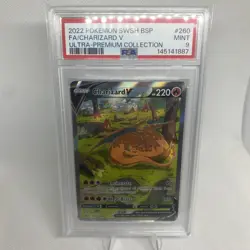 Charizard V SWSH260 SWSH: Sword & Shield Promo Cards Holo PSA9 - Image 1