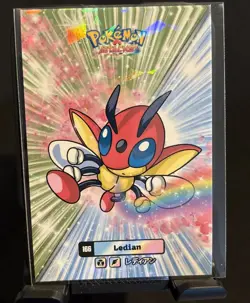 Ledian #166 - Cracked Ice - Card Database Attacks Gen 2 - Pokemon Card NM - Image 1