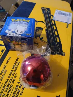 Sealed Burger King Mewtwo Blue Pokemon 23K Plated Trading Card Pokeball 1999 - Image 1