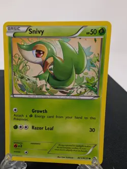 Pokemon SNIVY Legendary Treasures Card NM/M RC1/RC25 HOLO Radiant Collection - Image 1