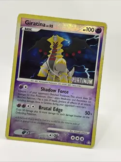 Giratina 4/146 Platinum Burger King Promo Reverse Holo Pokemon Card TCG - Image 2
