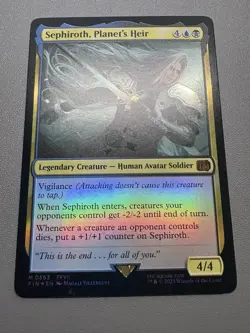 Sephiroth, Planet's Heir Foil FIN M 0553 NM MTG Magic The Gathering Holo - Image 1