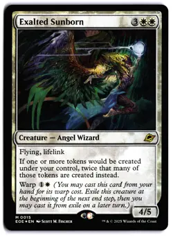 Exalted Sunborn FOIL NM EOE Edge of Eternities MTG - Image 1