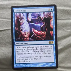 Magic: The Gathering Hive Mind Core Set 2010 M10 Blue Enchantment Regular - Image 1