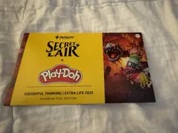 🔥‍NEW Secret Lair x Play-Doh: Squishful Thinking Foil | Extra Life SLD | MTG - Image 2