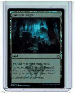 Haunted Fengraf - Foil - Masters 25 - Magic the Gathering - Image 1