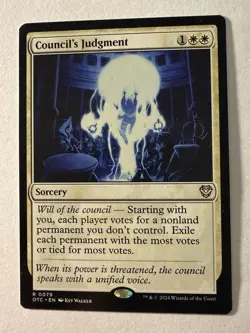 Council's Judgment OTC 79 Normal English NM - MTG - Image 1