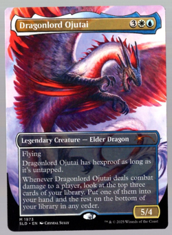 Dragonlord Ojutai 1973 Borderless Non Foil Secret Lair MTG Near Mint - Image 1