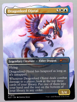 Dragonlord Ojutai 1973 Borderless Non Foil Secret Lair MTG Near Mint - Image 2