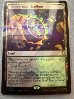 Undergrowth Stadium (Surge Foil) #80 (0080) - NM - Magic The Gathering TMC TMNT - Image 1