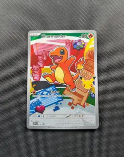 Charmander Pokemon MEP 038 First Partner Illustration Rare Promo - Image 1