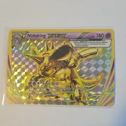 Pokemon Nidoking BREAK Full Art Holo Rare Evolutions 46/108 180 HP - Image 1