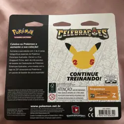 Pokemon Portuguese Celebrations Zacian Factory Sealed Quad Pack - Image 2