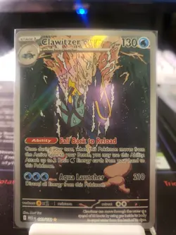 Pokemon TCG Clawitzer 141/132 Mega Evolution Illustration Rare MINT/Near Mint - Image 1