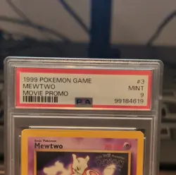 Pokemon Mewtwo 03/53 Wotc Promo Movie Promo Regular PSA 9 70 HP Basic Psyburn 40 - Image 2