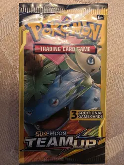Pokemon Sun & Moon Team Up Booster Pack – Factory Sealed – Fresh from Box - Image 4