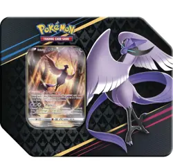 GALARIAN ARTICUNO Pokemon 2023 Collectors Crown Zenith Tin (5 packs & 1 Promo.. - Image 1