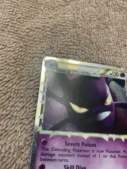 Crobat 84/95 Holo Rare Prime HGSS Unleashed 2010 Pokemon TCG English NM - Image 2