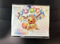 Pokemon Center Prismatic Evolutions ETB Elite Trainer Box Factory Sealed w/ Case - Image 1