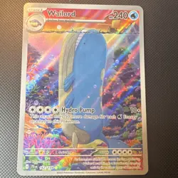 Wailord 162/159 Illustration Rare Holo 240HP Hydro Pump Pokemon TCG - Image 1