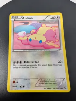Audino Legendary Treasures: Radiant Collection RC17/RC25 LP Pokemon TCG - Image 4