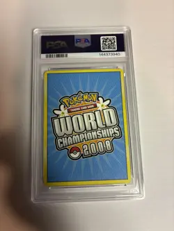 Pokemon Mew 2008 World Championships Non-Holo Gold Star Delta Species PSA 6 - Image 2