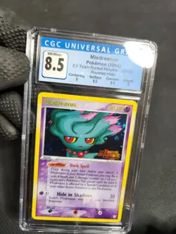 2004 Pokemon EX Team Rocket Returns Misdreavus Reverse Holo Foil CGC 8.5 Stamp - Image 4