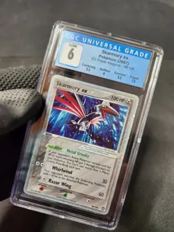 2007 Pokemon EX Power Keepers Skarmory ex #98/108 Holo Graded CGC 6 Like PSA - Image 1
