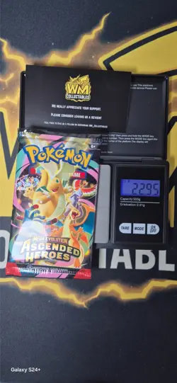Extremely Heavy - Pokemon Ascended Heroes Pack - 22.95g - READ DESCRIPTION* - Image 1